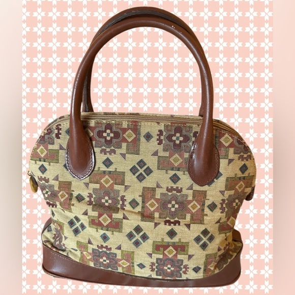 Talbots Handbags - Talbots Vintage Tapestry Carpet Bag NWOT